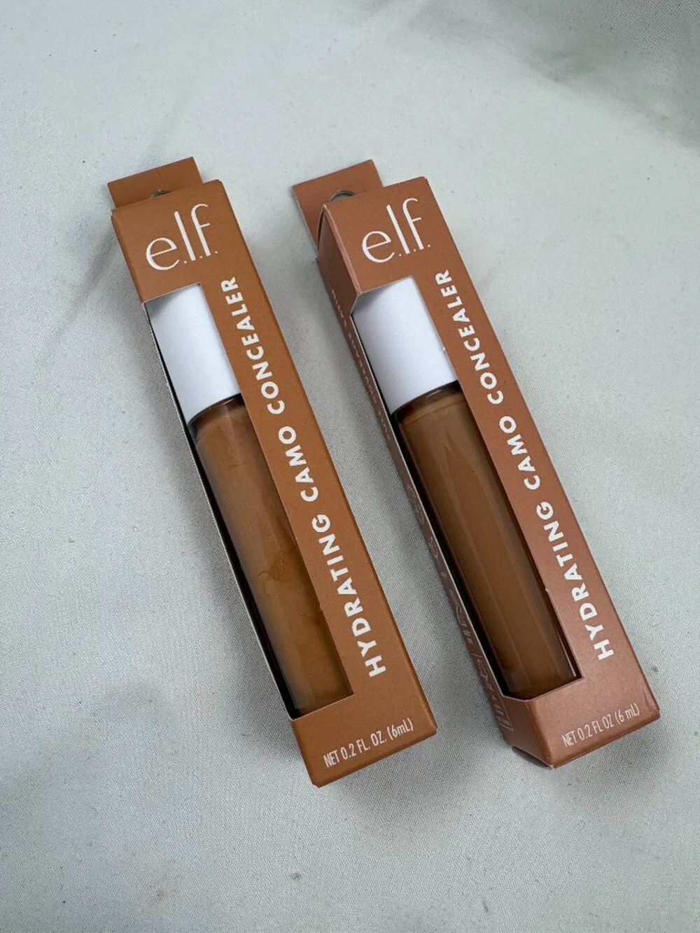 e.l.f. Hydrating Camo Concealer Lot of 2 Shade: Medium Beige Product #84829 UPC: